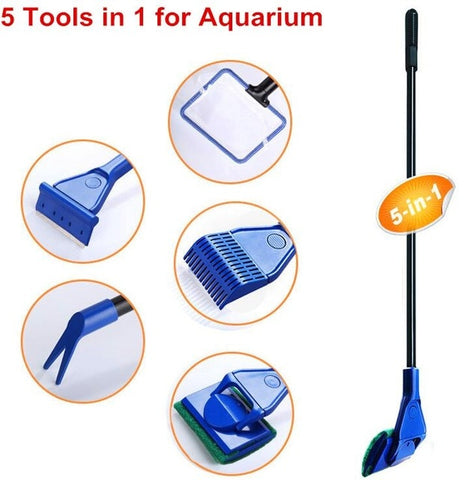 Image of 5 in 1 Aquarium Cleaning Tools