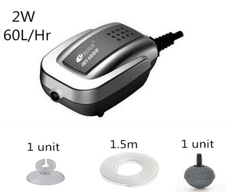 Image of 2W 4W 8W AIR-1000 AIR-2000 AIR-3000 AIR-4000 AIR-8000 Aquarium Air Pump