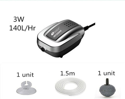 Image of 2W 4W 8W AIR-1000 AIR-2000 AIR-3000 AIR-4000 AIR-8000 Aquarium Air Pump