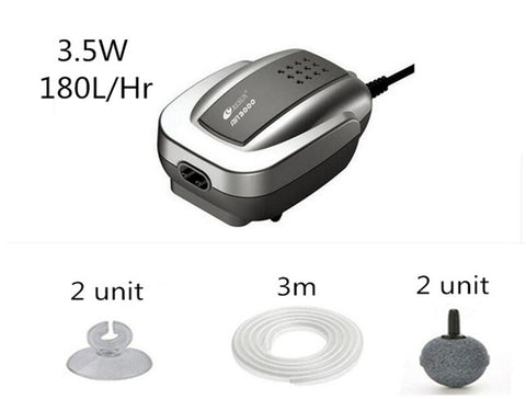 Image of 2W 4W 8W AIR-1000 AIR-2000 AIR-3000 AIR-4000 AIR-8000 Aquarium Air Pump