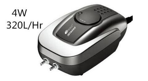 Image of 2W 4W 8W AIR-1000 AIR-2000 AIR-3000 AIR-4000 AIR-8000 Aquarium Air Pump