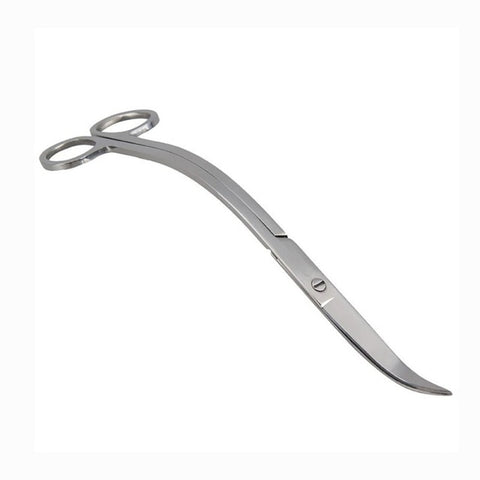 Image of Long Stainless Steel Wave scissor curved