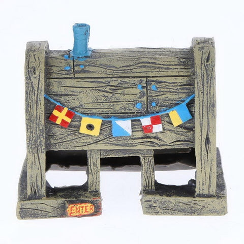 Image of SpongeBob & Squidward House Pineapple Cartoon House Ornament