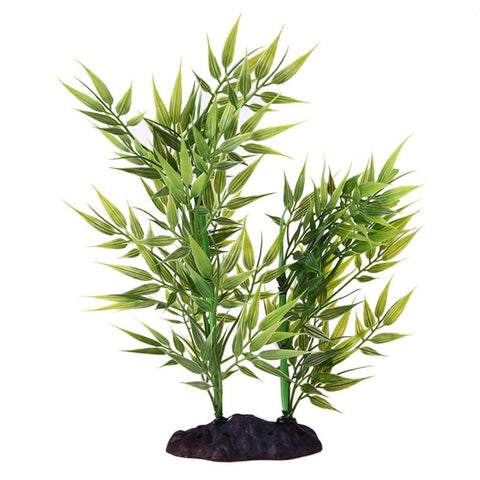 Image of Artificial Large Leaf Aquatic Plant Decoration