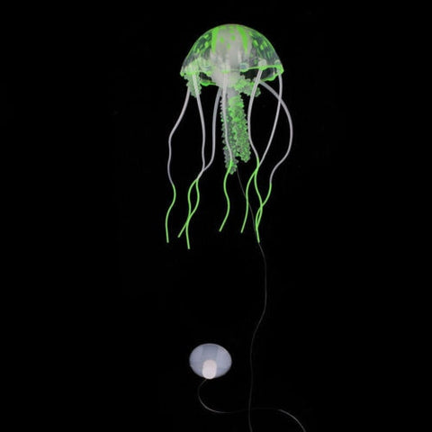 Image of Glowing Effect Swimming Jellyfish Ornament