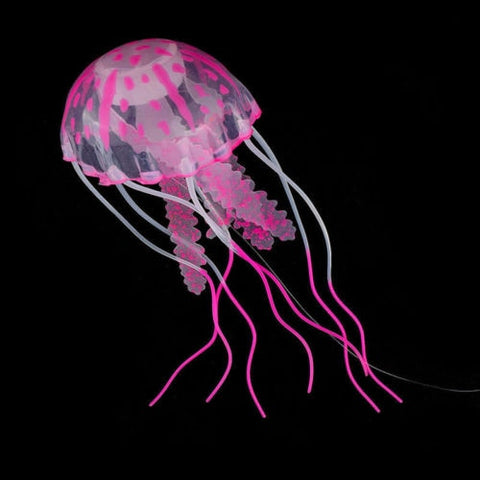 Image of Glowing Effect Swimming Jellyfish Ornament