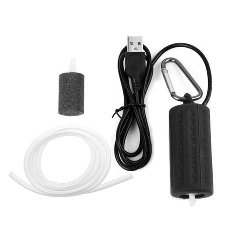 Image of USB Mini Aquarium Filter Oxygen Air Pump Ultra Silent High Energy Efficient