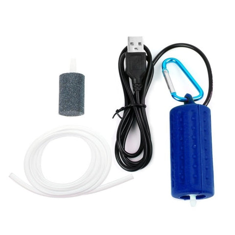 Image of USB Mini Aquarium Filter Oxygen Air Pump Ultra Silent High Energy Efficient