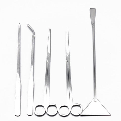 Image of Aquarium Maintenance Tools Tweezers Scissors For Live Plants Grass