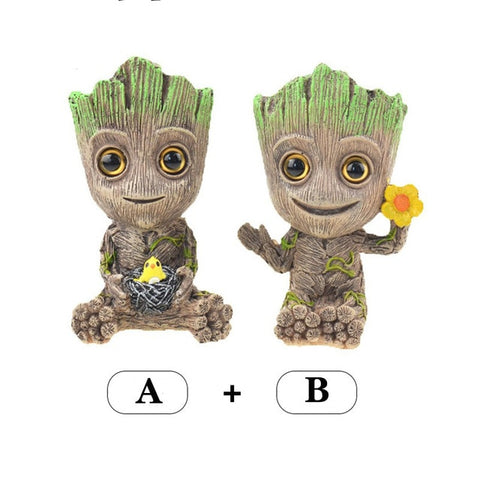 Image of Decoration Natural Trunk Driftwood Air Pump Ornament