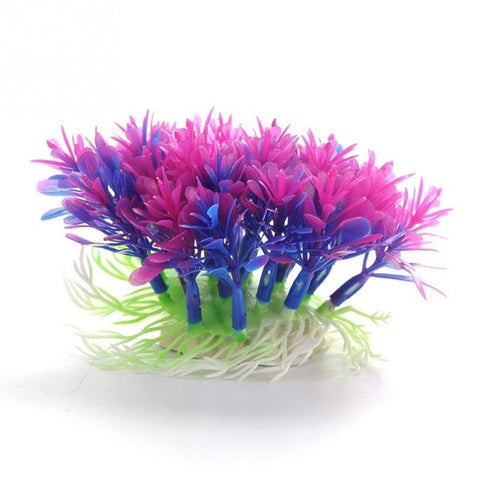 Image of Purple Artificial Plant Ornament