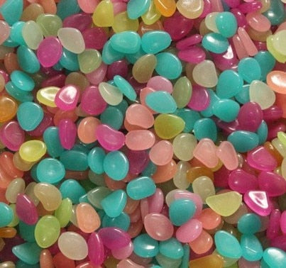 Image of Lighting Dark Pebbles Stone