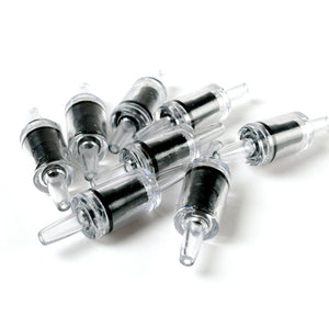 Useful 1Pcs One Way Non-Return Check Valve Aquarium Air Pump Accessories Compatible with 4mm Air Pipe Black Function Great