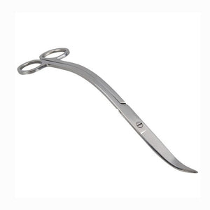 Long Stainless Steel Wave scissor curved
