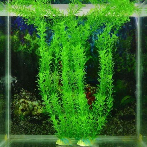 Image of Green/Purple Artificial Underwater Plants