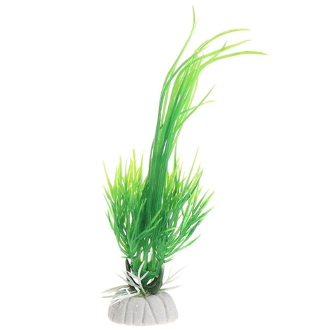 Image of Artificial Plastic Aquarium Plants Grass