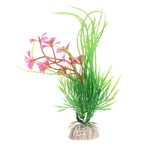 Image of Artificial Plastic Aquarium Plants Grass